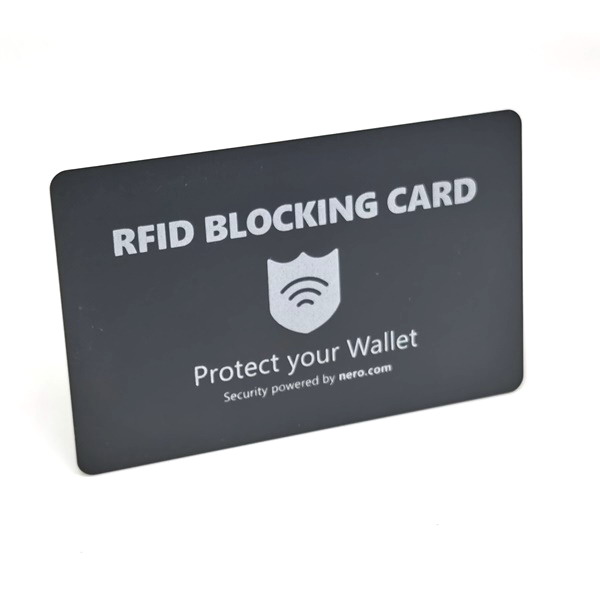 Carte de blocage RFID