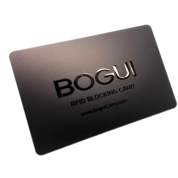 Carte de blocage RFID