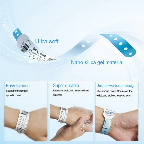 Bracelets en papier RFID